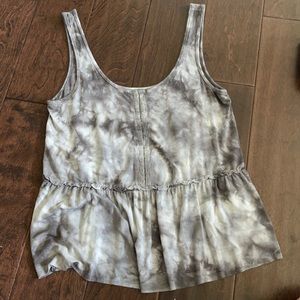 gray tie dye ae tank